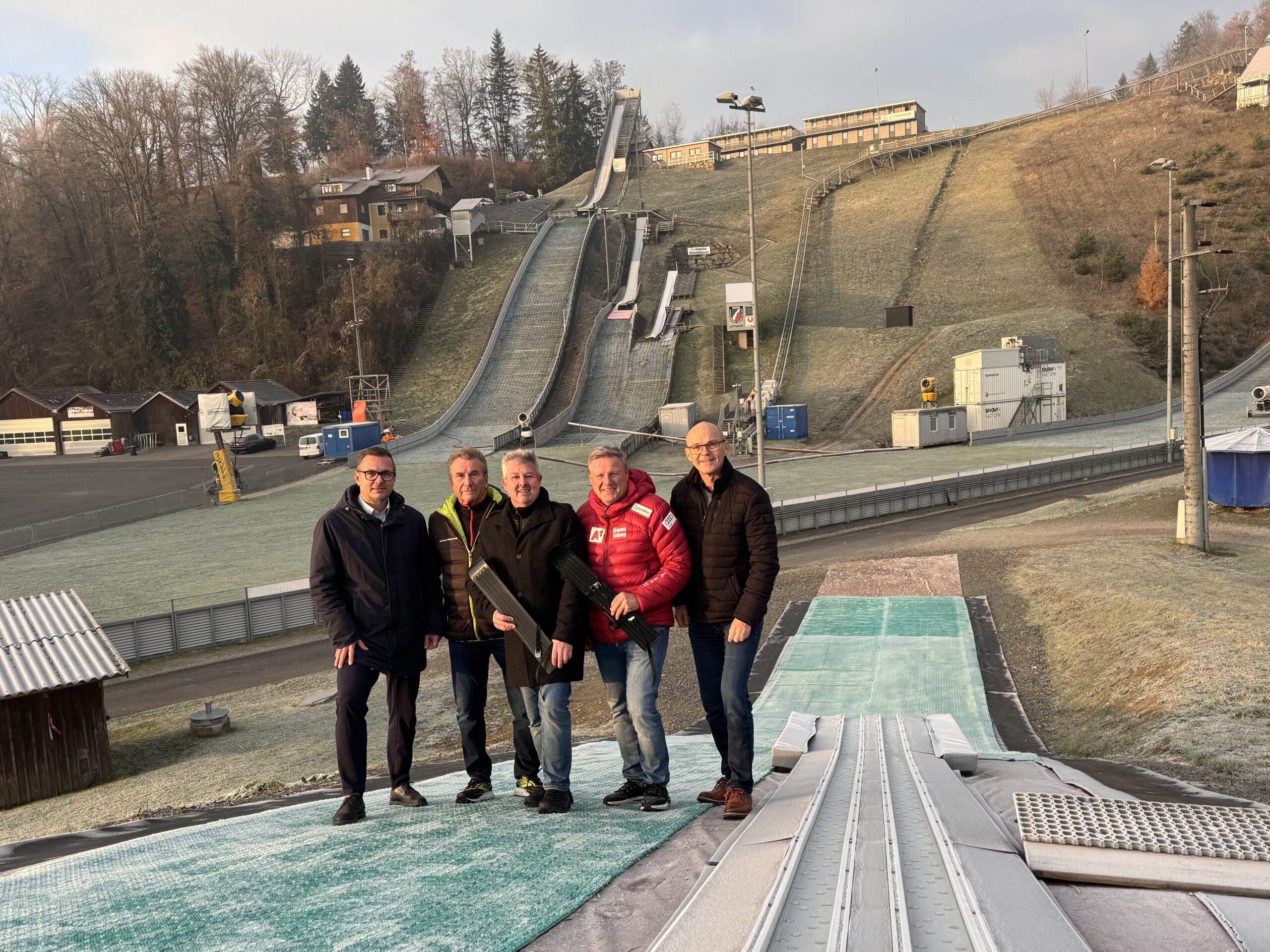 Bambinischanze fertiggestellt