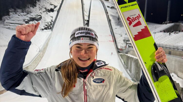 Katharina Gruber – siegte als jüngste Österreicherin