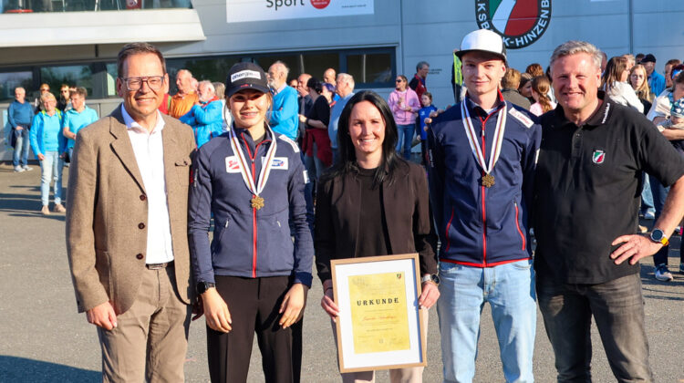 Begrüßungsfeier für Katharina Gruber und Julian Auinger unsere jüngsten Weltmeister